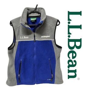 L.L.Bean Killington Athletic Fleece Women's Ski Vest Polartec